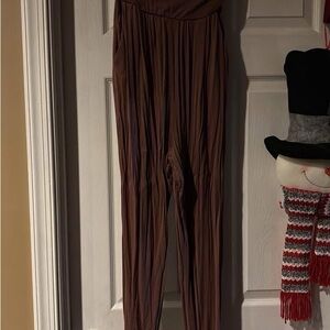 Women's Brown one piece. Sleeveless.